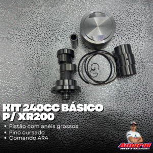KIT BÁSICO 240CC P/XR200,NX200,CBX200