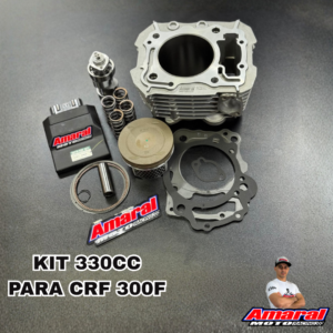 KIT 330CC PARA CRF 300F COM REMAP NA ECU ORIGINAL